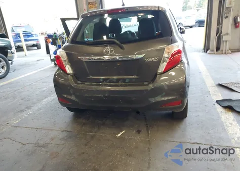 2012 Toyota Yaris L z USA, uszkodzony, nr VIN JTDKTUD32CD501237